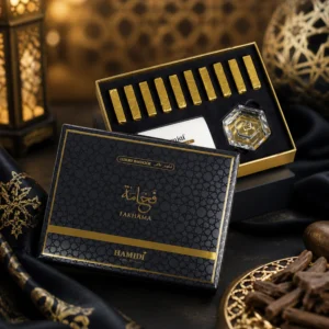 Hamidi Luxury Bakhoor Fakhama 10 Incense Stick With Crystal Base Home Fragrance